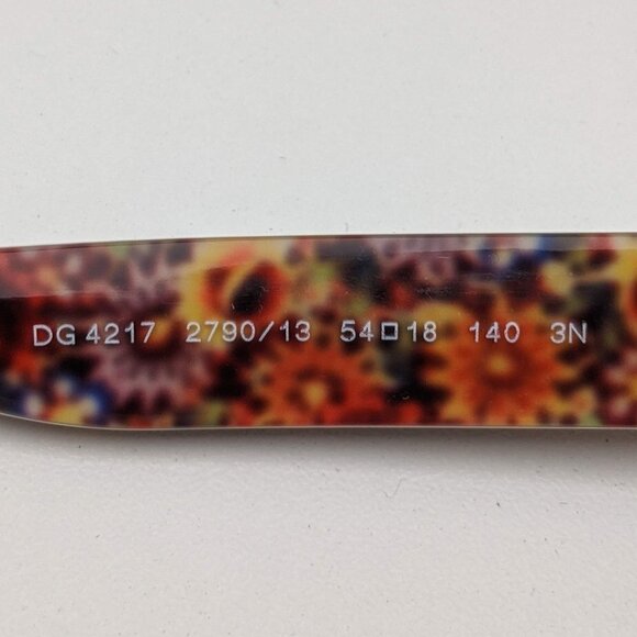 Frame Only! Dolce&Gabbana DG4217 Sunglasses 54/18 140 /KAG714 - Picture 3 of 6